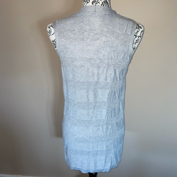 Light grey knitted vest - Picture 2 of 5